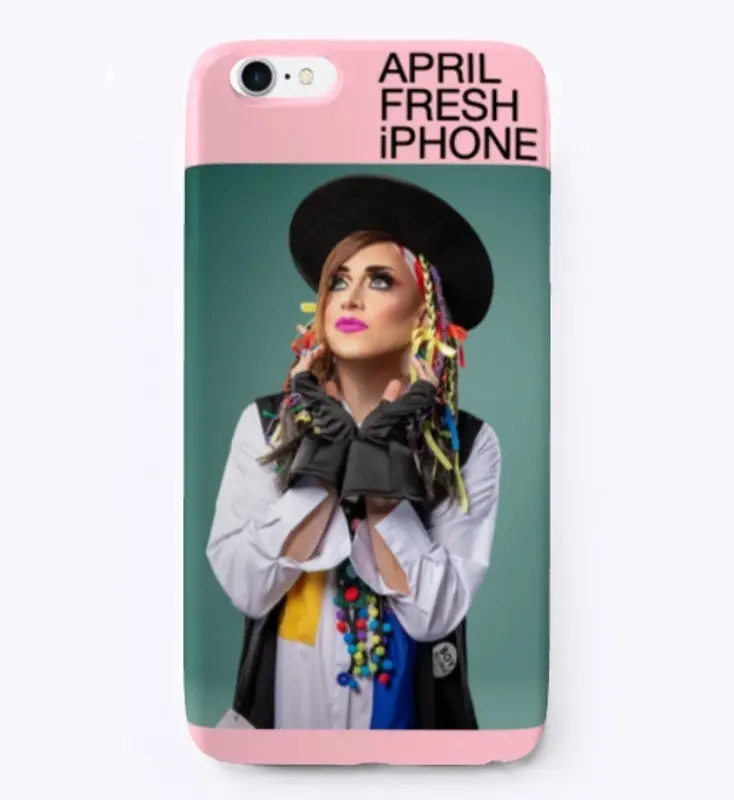 April Fresh 80s iPhone Case