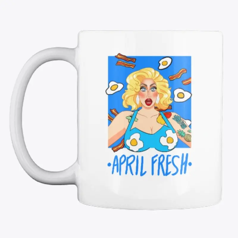 April Fresh's Comedy Brunch Merchandise